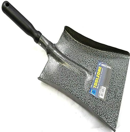 AB Tools 8 Metal Dust Pan Coal Hand Shovel Scoop Fire Stove Ash Household Fireplace