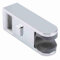 Support de Douche à Main Remplaçable pomme de douche ABS Chromé Réglable en Hauteur Curseur de Douche Barre Rail Porte-Tête Support de Salle de Bains Main de Remplacement Douche Ferroviaire Head