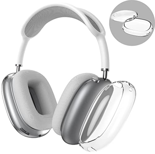 NotoCity Hülle Kompatibel mit Apple AirPods Max Headset Kopfhörer TPU Schutzhülle Klar Stoßfest Staubdicht Case