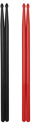 MILISTEN Percussion Drumsticks 2 Sets 5a Universalgröße Für Einfaches Trommelüben