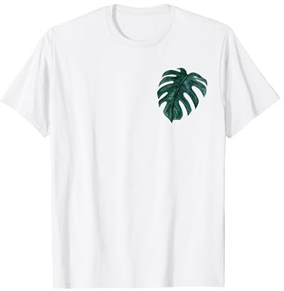 Monstera Leaf Monstera Deliciosa Käsepflanze T-Shirt