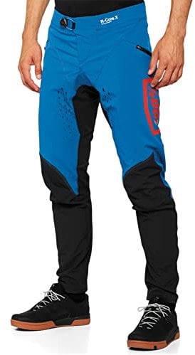 100% MTB WEAR Unisex R-Core-X Hose, Schieferblau, 32 Pants, blau
