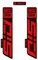 Adesivi compatibili con forcella bici Rock Shox Sid Select SL 2020
