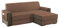 sevi's Sofabezug L Form 200cm Wasserdicht, Sofa überzug Ecksofa Reversibel Kratzfest Fleckenresistent - Sofa Cover für Katzen und Hunden - Hellbraun