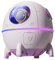 Uonlytech Astronaut Spaceship Humidifier Night Light Portable Usb Air Diffuser for Bedroom Boys and Girls Room and Travel Mist Output Design