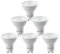 Paul Russells LED GU10 – Dimmable Fittings Frosted Spot Lighbulbs, 4.5W 345 Lumens LED Bulbs, 50w Equivalent, 4000K Cool White/Natural White, Dimmer Energy Saving 38° Ceiling Spotlights, Pack of 6