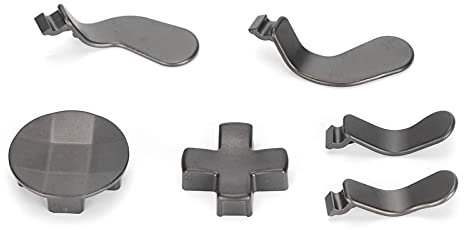 KOSDFOGE Joystick Metal Paddle Sostituzione Gamepad Metal Arrow Key Parts per Xbox One Elite