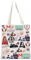 JTOUK Superhelden-Liebhaber, Geschenk Wanda und Vision inspirierte Canvas-Tragetasche für Fandom-Fans, Wan Pattern Tote EU, 13.78 inch x 14.96 inch, Large