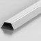 Cable Management Channel Self Adhesive, Wire Hiders for Tv On Wall, Waterproof Aluminium Alloy Cable Trunking for Home Offices Under Desk, 100cm Long (Color : Silver, Size : WxH-30x13mm)