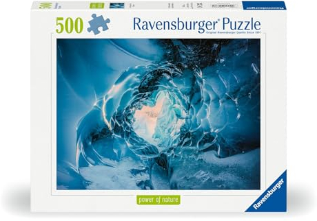 Ravensburger Puzzle 12000778 - Im Auge des Gletschers - 500 Teile Puzzle für Erwachsene ab 12 Jahren