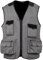 WORK IDEA Herren Outdoor-Arbeitsweste Multi-Pocket-Angelweste Lichtfeldweste Tarnweste Sommer-Multifunktionsweste atmungsaktive Angelweste…