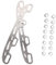 Sosoport 1 Set Ersatzklingen Für Rollschuhe Robuste Metallklingen Für Skating Schuhe Edelstahl Klingen Für Optimale Leistung Größe 290mm Inklusive 16 Kantenstopfen Ideal Für