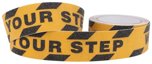 Watch Your Step Non Slip Non Slip Tape, Anti Slip Tape, Anti Slip Safety Tape Non Slip Tape, Mind The Step Sticker Mind The Step Sign Tape Floor Stair Step Anti Slip