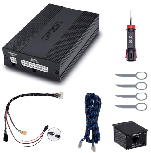 OPTION DSP-6 kompatibel mit VW T6.1 (3. Facelift, Baujahr 2019-2021, nur Modelle ohne Soundsystem ab Werk) - 6-Kanal DSP-Verstärker Plug & Play Soundupgrade inkl. Kabelsatz
