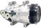 Compresor de aire acondicionado 6SEU16C compatible con Mercedes Benz W169 W169 W245 B200 A0022304811 4471500370 4471806657 4471905240 A0022301311 A0022304711