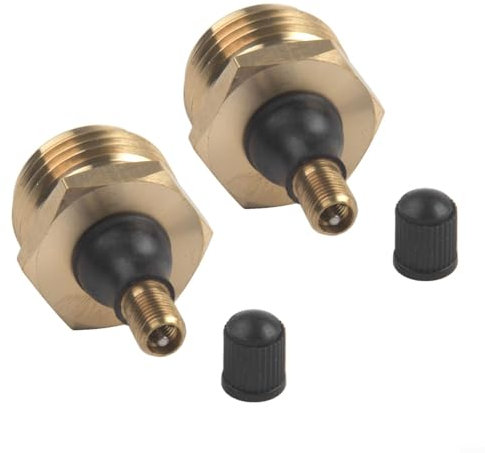 RV Winter Maintenance Made Easy 2 pcs Brass Blow Out Adapters for Efficient Water Line Clearing