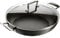 Le Creuset, Sauteuse Provençale Anti-Adhérente en Aluminium Forgé avec Couvercle, Diamètre 30 cm, sans PFOA, Compatible avec Toutes Sources de Chaleur (y Compris Induction), Anthracite/Argenté
