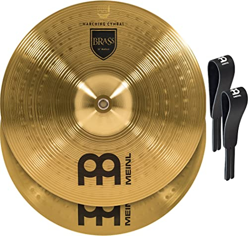 Meinl Cymbals MA-BR-16M - Platillos de marcha, 40.64 cm/16, 2 unidades