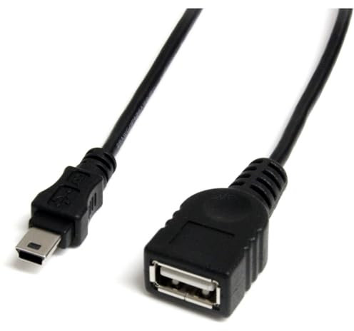 Startech.Com Cavo Mini USB 2.0 30 Cm, USB a a Mini B F/M