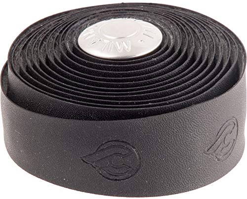 Cinelli Vegan Ökoleder Fahrrad Lenkerband, Unisex, NMMVGN, Schwarz, Nicht zutreffend