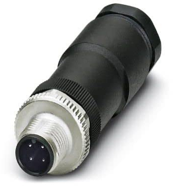 Phoenix Contact SACC M12 Rundsteckverbinder Stecker 4-polig IP 67