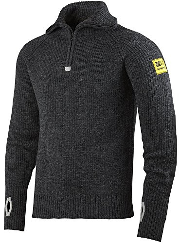 Snickers Workwear Herren snickers trui Woll Troyer, Anthrazit-melange, XXL EU