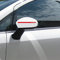 GreenIT 4 Rennstreifen Aufkleber Tattoo die Cut Auto Motor Sport Spiegel etc. Deko Folie Klebefolie Racing Stripes Streifen (spitz rot)