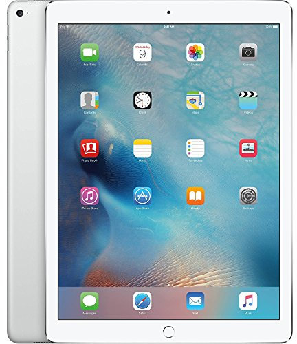 2015 Apple iPad Pro 12.9 (1st Gen) 128GB 4G - Silver - Unlocked (Renewed)