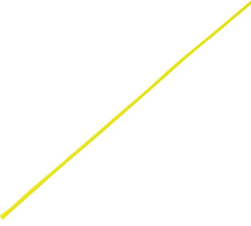 TRU COMPONENTS CBBOX0307-YL 1570437 Geflochtener Schlauch, PET, Gelb, 3-7 mm, 10 m
