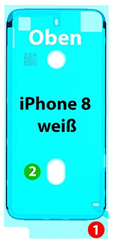 NG-Mobile Klebefolie Display für Apple iPhone 8 – Klebepad Kleberahmen Klebestreifen – Display Handy Rahmen Kleber – Dichtung Sticker Smartphone