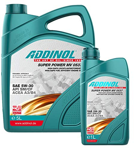 Addinol Motoröl 5W-30 Super Power MV 0537 5L + 1L