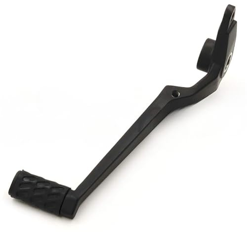 Pedale freno posteriore in alluminio di ricambio con foro di montaggio da 0,45 pollici compatibile con Ducati Monster 696 2009-2012 Monster 795 2012 Monster 796 2011-2013 Monster 1100 2009-2010 nero