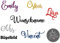 Bügelbild Wunsch Name Text in Flex, Glitzer, Flock, Effekt in Wunschgröße