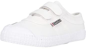 kawasaki Original Kids Shoe W/Velcro Low-top, 1002S White Solid, 32 EU
