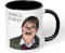 Print Maniacs Shalom Mug Gift Christmas Birthday Funny Friday Night Dinner Jim You Look Nice Present (Black Fill Mug)