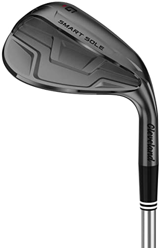 Cleveland Golf Herren Smart Sole 4.0 Keilabsatz, Black Satin, Einheitsgröße