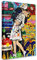 Tucocoo Romantische Gemälde für Wohnzimmer, kreative Graffiti-Bilder, 1 Panel, Leinwand, Liebhaber, küssend, Wandkunst, zeitgenössisches Kunstwerk, Heimdekoration, Poster und Drucke, 60 x 90 cm