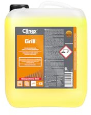 Clinex Grillreiniger 5 Liter in einem Kanister - Entfernt alle Arten von Schmutz - Fettlöser Grill - Öl Entfernung - Backofenreiniger - Grill Zubehör
