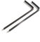 Guitar Anatomy 2x Saddle Adjustment Allen Key for Electric Guitars - 1.5mm Black Guitar Anatomy