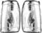BIAREN Außenspiegel Blinkerleuchte Linse Klar Links und Rechts Seite Set für Ford Transit MK8 ab 2019 Nur BK3113B382AB 1847389 BK3113B381AB 1847387 Klar/Weiß