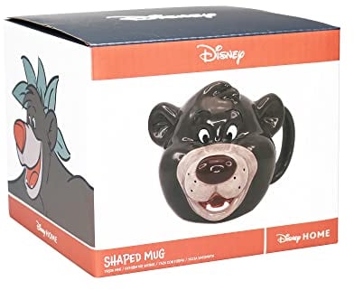 Disney Tazza a forma di libro della giungla – Baloo – Tazza 3D – Tazza da ufficio