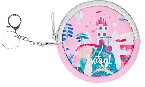 Baagl Münzbörse Kinder - Geldbörse für Mädchen - Geldbeutel, Mini Portemonnaie, Kleingeld Münzbeutel (Märchen)