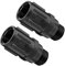 Drip Irrigation Parts Pressure Regulators Hose Pressure Regulator 25PSI Drip Irrigation System Pressure Reducer Low Flow Valve for Garden 3/4 Inch 2PCS