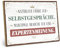 ARTFAVES® Holzschild mit Spruch - Natürlich führe ich Selbstgespräche | Shabby Chic Schild Retro Vintage Deko Geschenk | witzige Sprüche | Größe: 28 x 19 cm