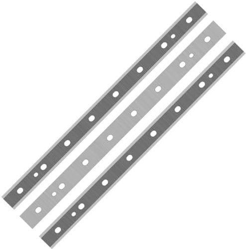 13 Inch DW7352 Planer Blades Compatible With DeWalt DW735 DW735X Thicknesser Set Of 3 TiN HSS (Size : HSS set of 3)
