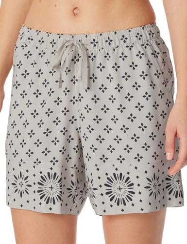 Schiesser Damen Schlafhose Kurz Webhose-Mix + Relax Pyjamaunterteil