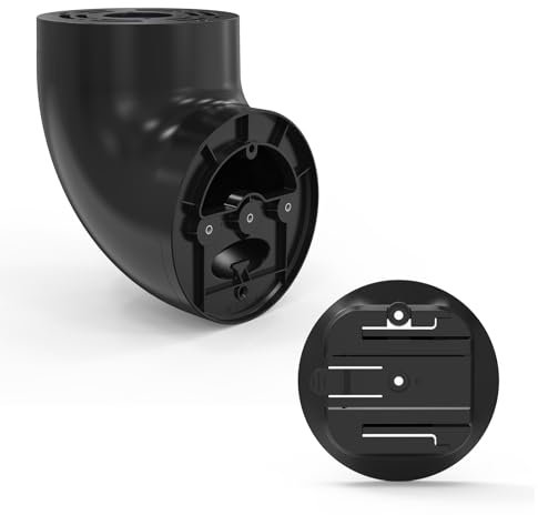 Eave Mount for Ring Floodlight Cam Wired Plus/Pro, Ring Smart Lighting Floodlight Wired, Wyze Floodlight Camera V2/Pro, Blink Outdoor 4 Floodlight Camera, Blink Wired Floodlight Camera (Black)