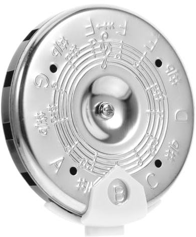 JOINPAYA 13 Tonpfeifenstimmer Stimmpfeife: Stimmpfeife Chor Stimmgabel Pfeife Tch Pipe Pitch Pipe Für Singers Stimmgerät Professionelles Werkzeug Guitar Bass Musical Instrument Zubehör