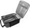 HOLIDYOYO 1 Pieza bolsa bento fiambreras termicas bolsa del almuerzo bolsa de almuerzo bento bolsa aislante para el almuerzo bolsas de almuerzo reutilizables Gris oscuro