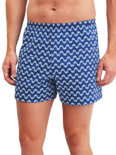 CALIDA Prints Boxershorts Herren | mit stoffüberzogenem Bund, aus 100% Baumwolle, ohne Eingriff